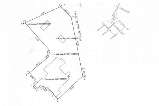 Property that needs to be renovated in Vecmilgravis.  The building for the use of hospital was built Rīga