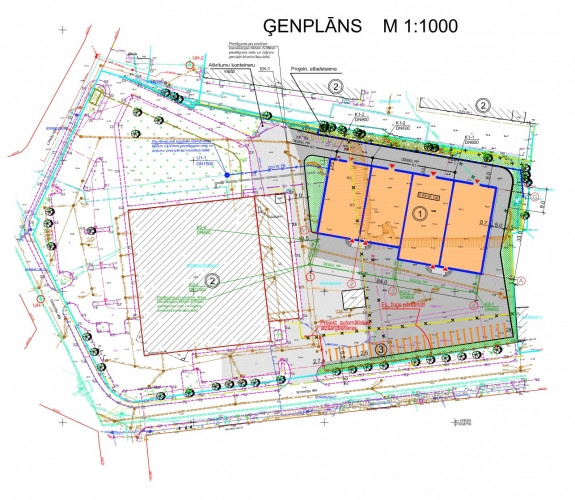 Iegādei tiek piedāvāta zeme ar saskaņotu projektu STOCK OFFICE ēkas būvneicībai aktīvā un Rīga - foto 3