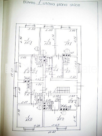 Projekts - Forburga Nams, fasādes māja, renovēta māja, zaļā teritorija, ieeja no ielas, ir Rīga - foto 6