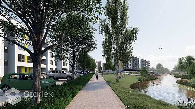 Burvīgs trīsistabu dzīvoklis ar balkonu pie Juglas ezera. Divas guļamistabas un divi sanmezgli, Rīga - foto 14