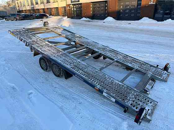 Īre/аренда Jauna autovedēja platformas piekabe. Piekabes kravnesība- 2.7 t, izmēri 4.54m. x 2.16... Rīga