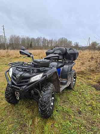 Продаю квадроцикл CFMOTO 520L. Стоит лебёдка, гидроусилитель, кофр, подогрев ручек, новый... Viļāni