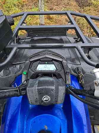 Продаю квадроцикл CFMOTO 520L. Стоит лебёдка, гидроусилитель, кофр, подогрев ручек, новый... Viļāni