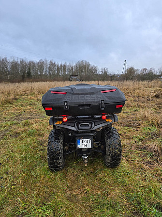 Продаю квадроцикл CFMOTO 520L. Стоит лебёдка, гидроусилитель, кофр, подогрев ручек, новый... Viļāni - foto 5