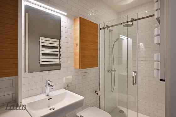 Īrei pieejams plašs un gaišs trīsistabu dzīvoklis ar balkonu, jaunajā projektā Magdalēnas kvartāls,  Rīga