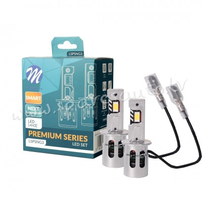 LSPSNG3 - H3 - LED SET M-TECH PREMIUM SMART SERIES H3 - Spuldzite Led - UNSORTED LED SET Рига - изображение 1