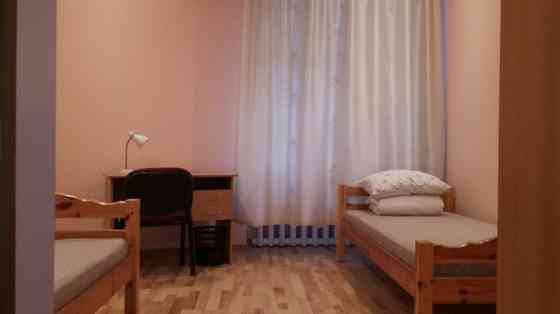 For rent one room in a shared 3 bedroom apartment in the center of Riga near Valdemara street.  The  Рига