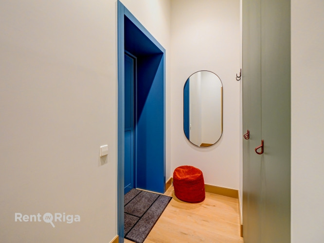 Stilīgs un moderns dzīvoklis Rīgas centrā.  Piedāvājumā ir elegants, dzīvoklis ar unikālu Rīga - foto 8