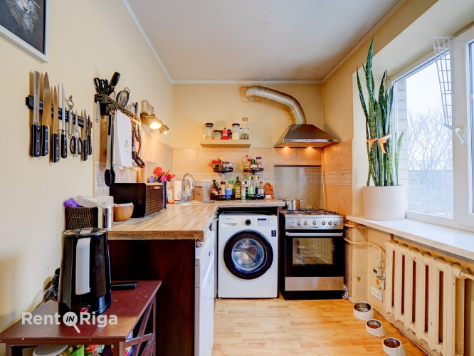 Сдаётся квартира с одной спальней в центре Риги  ул. Кришьяня Валдемара, 72A Рига - изображение 6