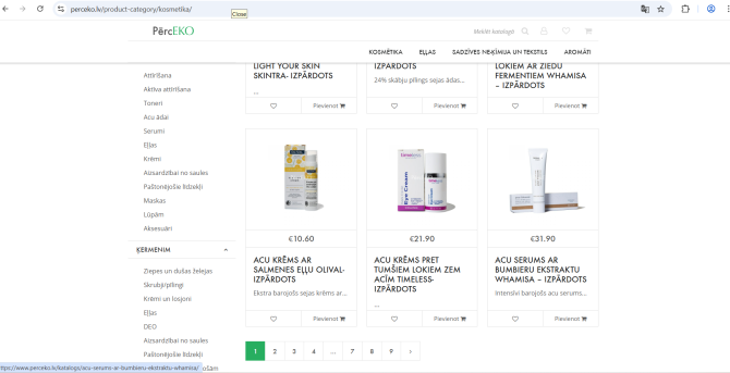 Pārdodam interneta veikalu Perceko - ģimenei un videi draudzīgs kosmētikas un mājas kopšanas... Рига - изображение 3