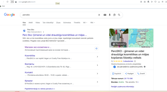 Pārdodam interneta veikalu Perceko - ģimenei un videi draudzīgs kosmētikas un mājas kopšanas... Рига - изображение 2