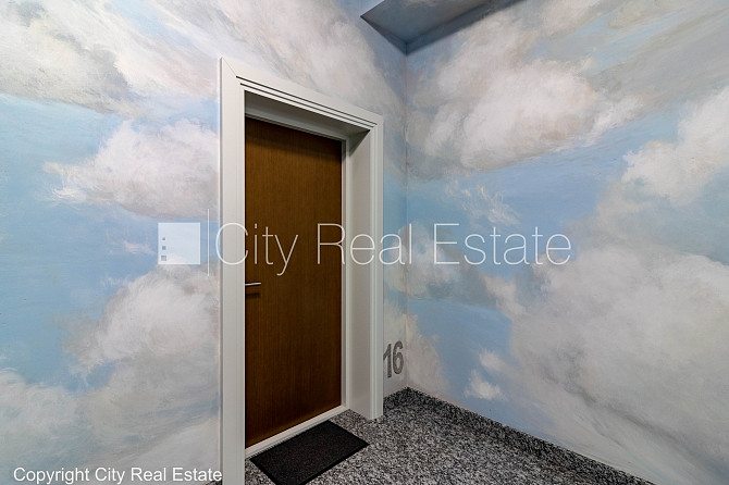 Новостройка, фасадный дом, закрытый двор, вход со двора, лифт, балкон 1,8 м2, терасса Рига - изображение 14