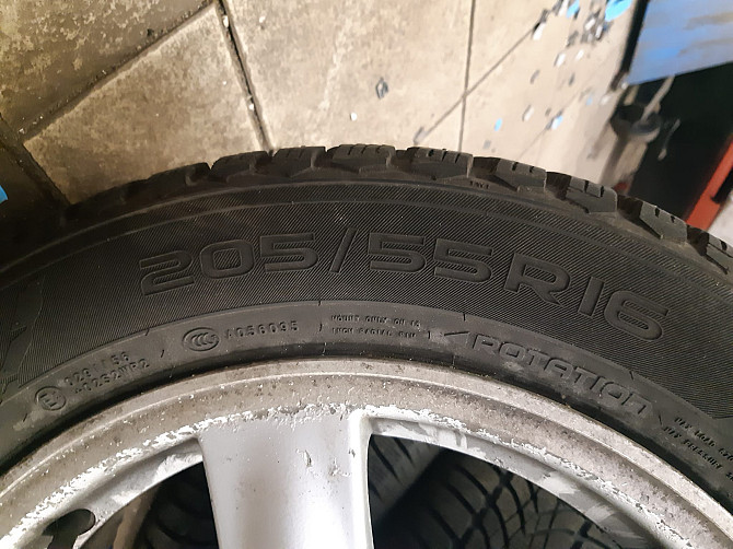 Pārdod Honda lietos diskus labā stāvoklī ar Nokian Hakkapeliitta ziemas riepām. 205/55R16.... Рига - изображение 5