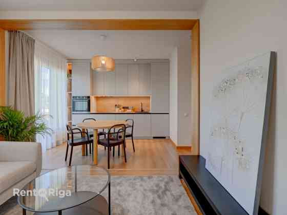 A 3-room apartment is available for sale in the new residential complex Saliena, Turaidas Street 3.  Rīgas rajons