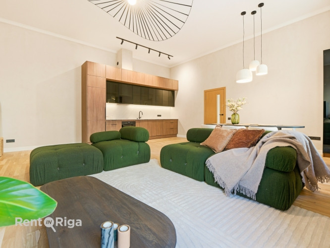 Trīsistabu rezidence Rīgas centrā!  Mūsdienīga, pilnībā jauna rezidence ar augstvērtīgu apdari un rū Рига - изображение 4