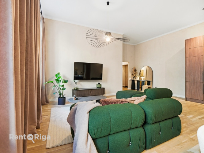 Trīsistabu rezidence Rīgas centrā!  Mūsdienīga, pilnībā jauna rezidence ar augstvērtīgu apdari un rū Рига - изображение 6
