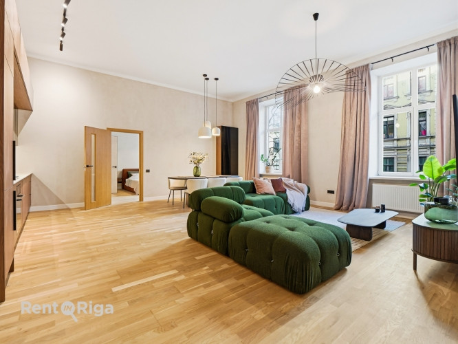 Trīsistabu rezidence Rīgas centrā!  Mūsdienīga, pilnībā jauna rezidence ar augstvērtīgu apdari un rū Рига - изображение 2