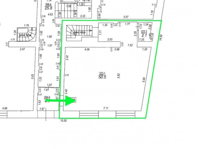 Tirdzniecības telpas Kr. Valdemāra ielā 61  Tiek piedāvātas nomai kvalitatīvas tirdzniecības Rīga - foto 2