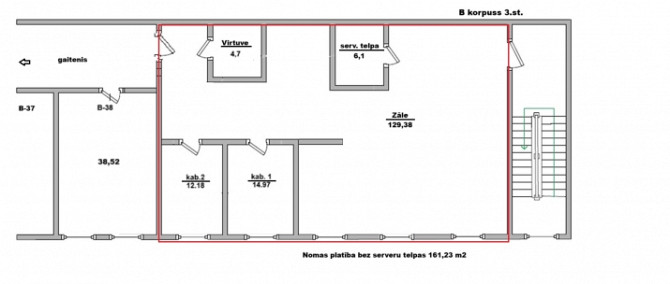 Birojs Vagonu rūpnīcas teritorijā.  Birojs sastāv no lielas atvērtas telpas, 2 maziem Rīga - foto 8