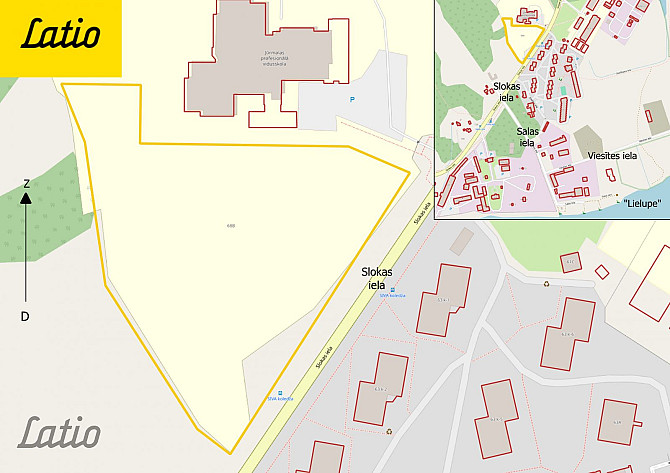 Pārdod  ļoti perspektīvu komerczemi Jūrmalā blakus Sociālās integrācijas Valsts Jūrmala - foto 2