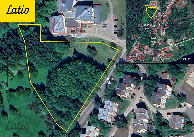 Pārdod  ļoti perspektīvu komerczemi Jūrmalā blakus Sociālās integrācijas Valsts Jūrmala - foto 1