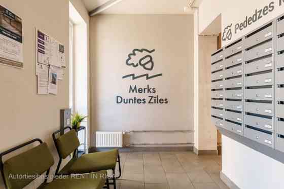 Сдается уютная, современная квартира в проекте Duntes Zīles. Высокий первый этаж Рига