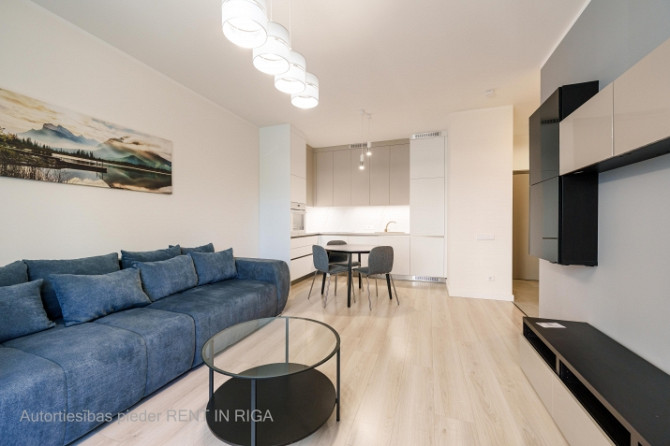 Сдается уютная, современная квартира в проекте Duntes Zīles. Высокий первый этаж Рига - изображение 4