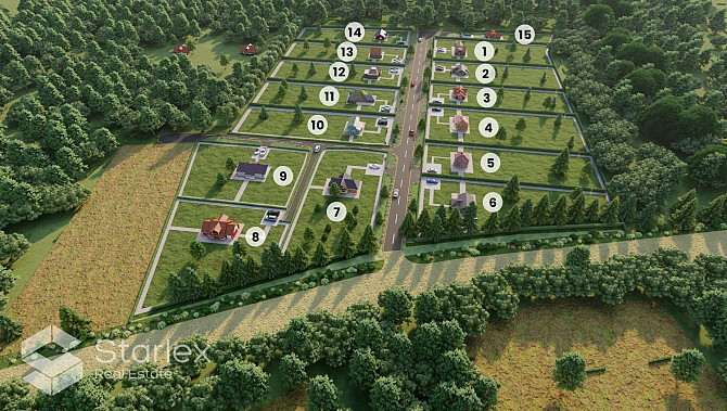 Pārdodam zemi jaunā ciematā - Baltijas jūras piekrastē.Īpašums atrodas Liepupes pagastā, Limbaži un novads - foto 17