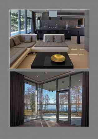 Эксклюзивная резиденция на первой линии у озера Балтэзерс   Двухэтажная частная Ādažu novads