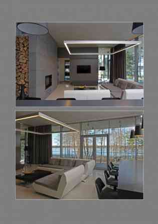 Эксклюзивная резиденция на первой линии у озера Балтэзерс   Двухэтажная частная Ādažu novads