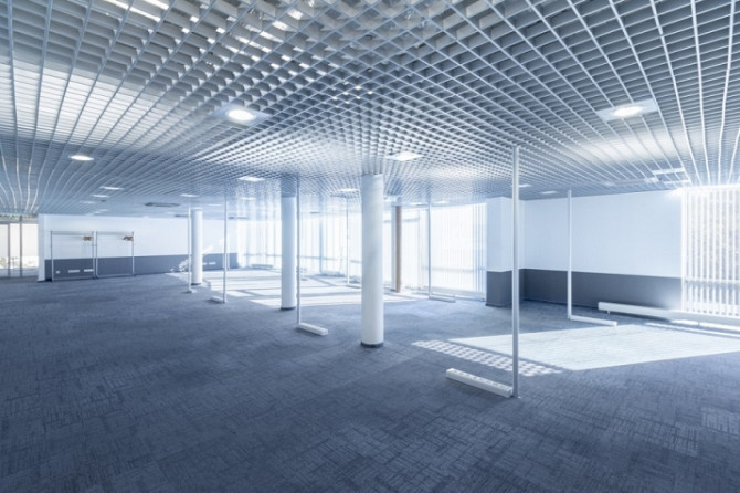 Open-plan office for lease occupying the entire 4th floor of the building.  The interior area is 500 Рига - изображение 4