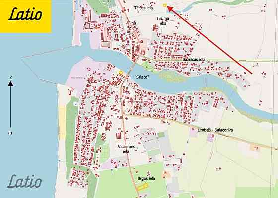 Pārdod privātās apbūves zemes gabalu Salacgrīvā, Tīruma ielā! Platība 635 m2.
Piedāvājam ideāli piem Salaspils