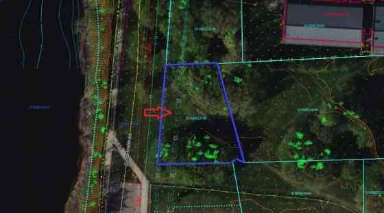 Продаётся земельный участок в престижной Ķīpsala.  Земельный участок под застройку. Рига