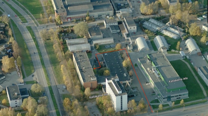 Telpas ražotnei ar PVD. Industriālas teritorijas bijušās ēdnīcas telpas.   Ieeja no pagalmas daļas,  Рига - изображение 6