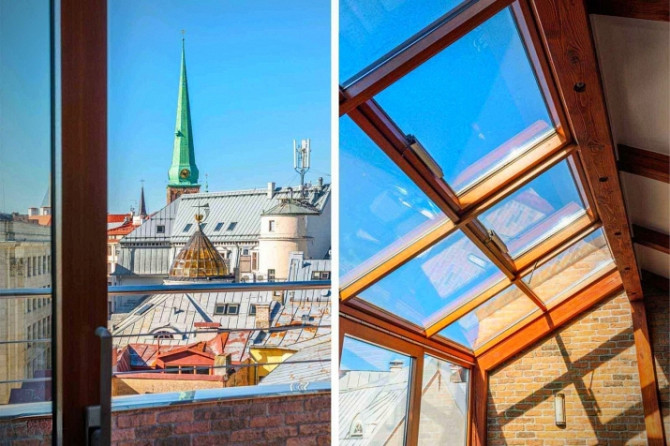 Эксклюзивный пентхаус в сердце Старой Риги  Продается двухуровневый пентхаус в Рига - изображение 1