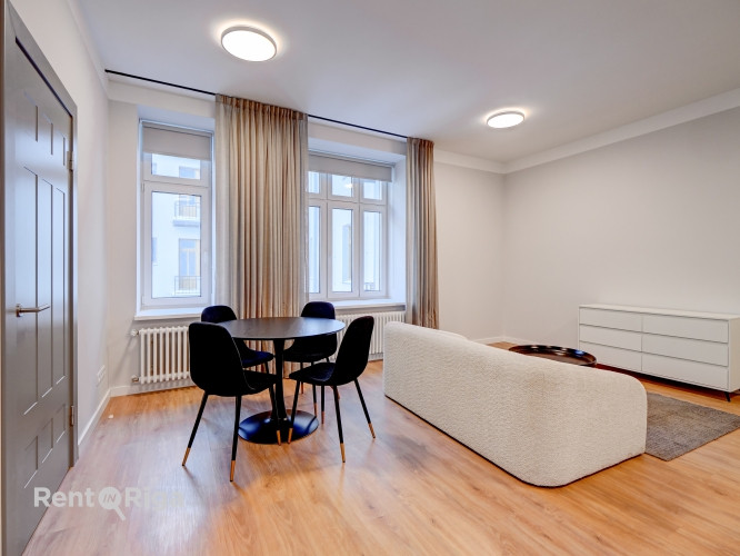 Mеблированная 2-комнатная квартира в Центре.  Улица Кришьяня Валдемара 61  в Рига - изображение 2