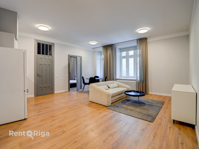 Mеблированная 2-комнатная квартира в Центре.  Улица Кришьяня Валдемара 61  в Рига - изображение 4