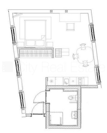 Проект - Semarah Apartamenti (Семарах Апартменты), новостройка, одна изолированная комната, Юрмала - изображение 9