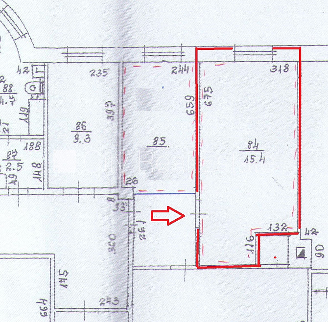 Фасадный дом, реновированный дом, объект охраняет физическая охрана, вход с Рига - изображение 4