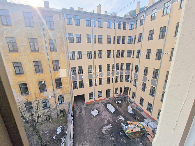 Projekts - Matīsa 38, fasādes māja, renovēta māja, labiekārtots apzaļumots pagalms, slēgts Rīga - foto 9