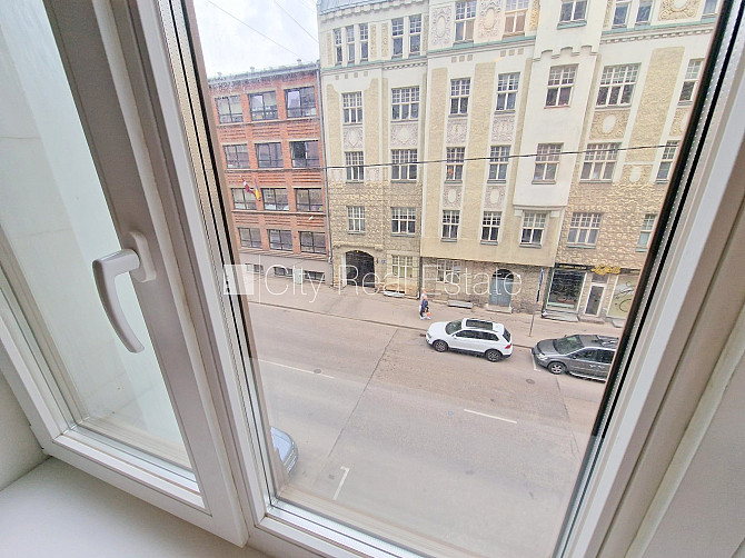 Projekts - Matīsa 38, fasādes māja, renovēta māja, labiekārtots apzaļumots pagalms, ieeja no Rīga - foto 7