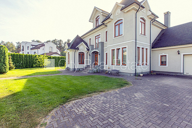 Zeme īpašumā, privātmāja, jaunceltne, keramzīta bloku sienas, labiekārtota apzaļumota Rīga - foto 2