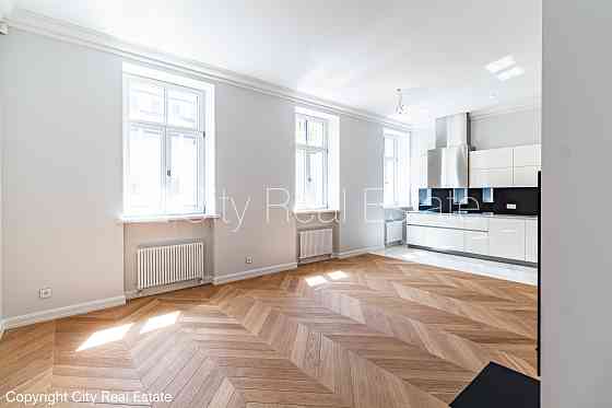 Реновированный дом, закрытый двор, возможность аренды парковки, охраняемая Рига