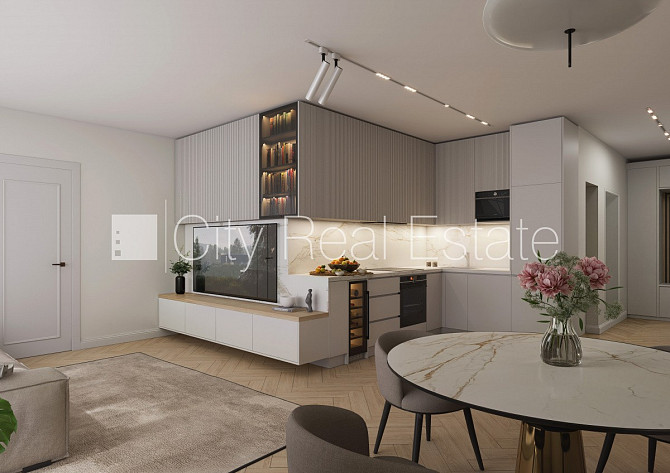 Проект - Kalpaka Residence, вход со двора, балкон, терасса, изолированные комнаты 2 шт., Рига - изображение 8