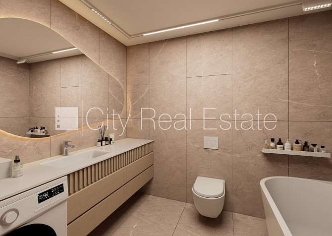 Проект - Kalpaka Residence, вход со двора, балкон, терасса, изолированные комнаты 2 шт., Рига - изображение 6