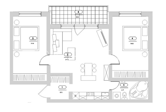 Новостройка, благоустроенная озеленённая территория, закрытая территория, Рига - изображение 15