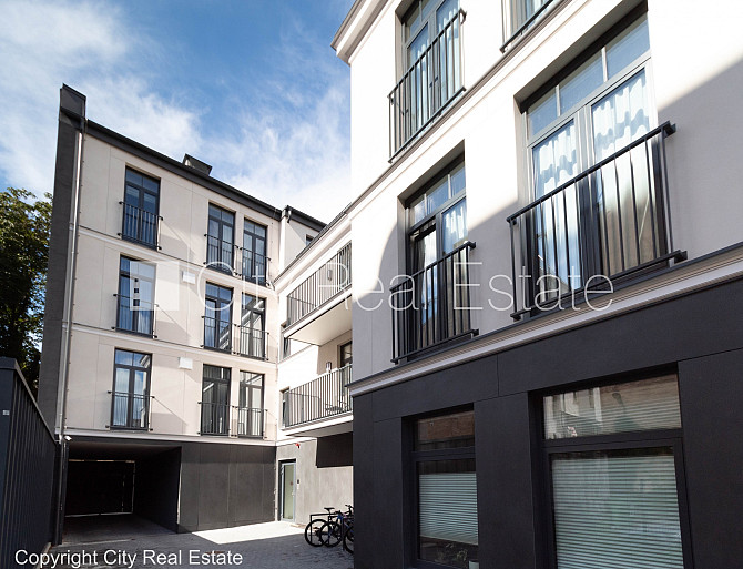 Новостройка, дом во дворе, благоустроенный озеленённый двор, возможность аренды Рига - изображение 18