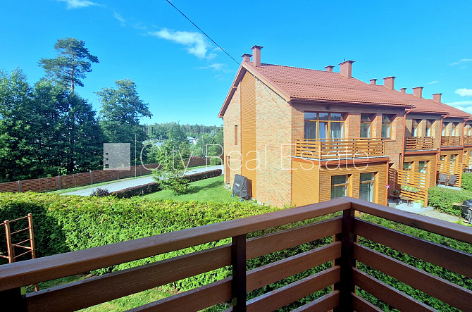 Projekts - Apogi, rindu māja, jaunceltne, labiekārtota apzaļumota teritorija, garāža vienai Rīga - foto 11