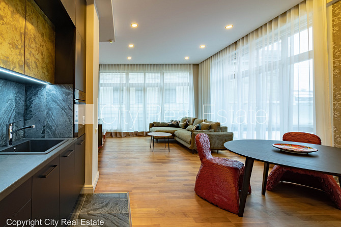 Jaunceltne, fasādes māja, slēgts pagalms, ieeja no pagalma, ir lifts, balkons 1,8 m2, terase Rīga - foto 1