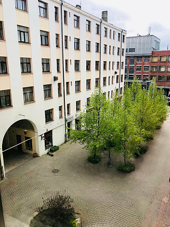 Pagalma māja, renovēta māja, zaļā teritorija, apzaļumota teritorija ar jaunu kokaugu Rīga - foto 10